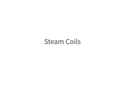 Steam Coils