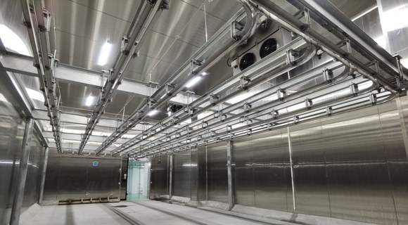 Fine Design of Slaughtering and Processing Cold Storage