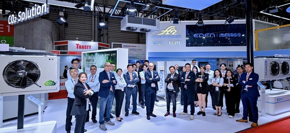 Eden unveiled GreenCool CO₂ Packaged Unit at CR2025